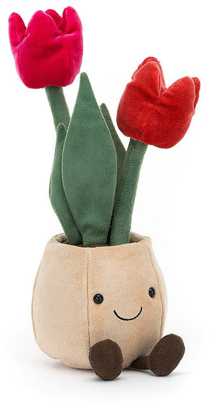 Jellycat Amuseable Tulip Pot, 12" - A2TP