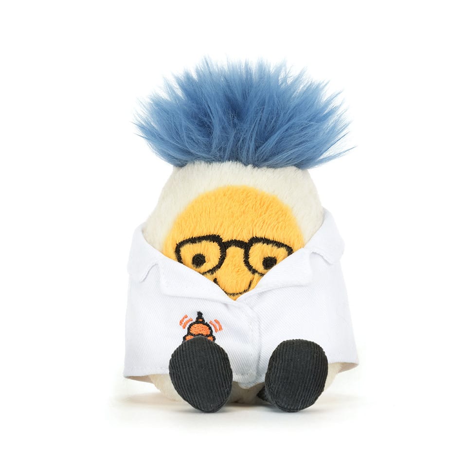 Jellycat Amuseables Boiled Egg Scientist Outfit - A6BERS