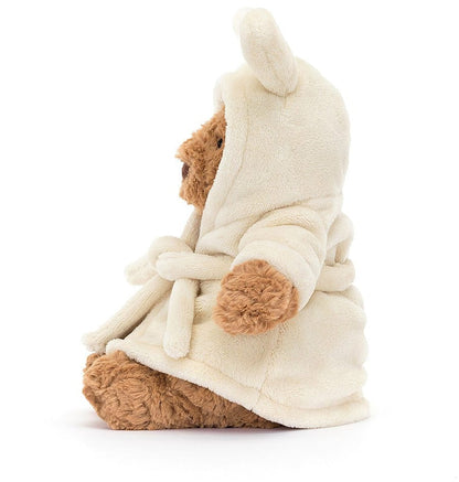 Jellycat Bartholomew Bear Bathrobe, 10" - BARM2BR