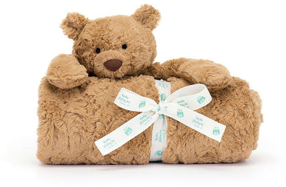 Jellycat Bartholomew Bear Blankie, 28" - BLNK4BAR