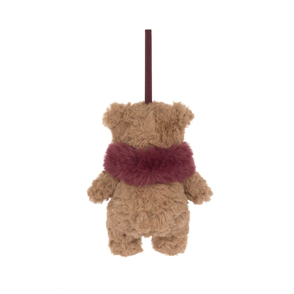 Jellycat Bartholomew Bear Winter Warmer Decoration - Image 3