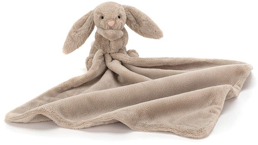 Jellycat Bashful Beige Bunny Soother, 13" - STH4B