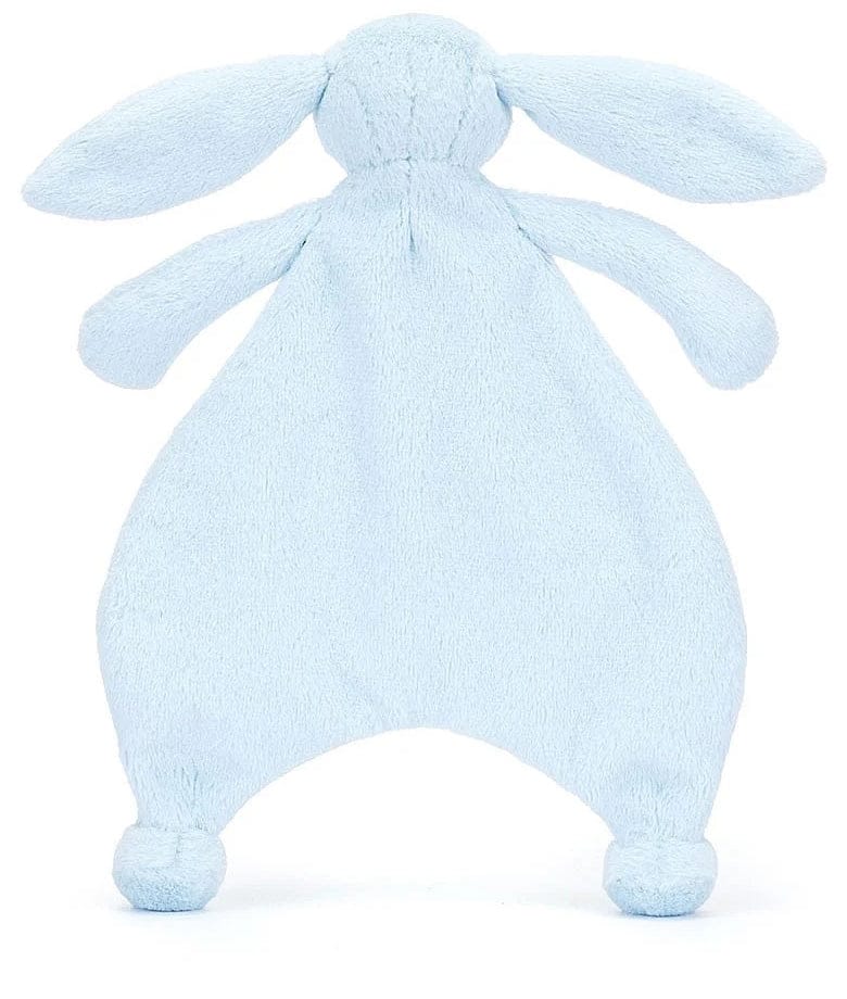 Jellycat Bashful Blue Bunny Comforter, 11" - CMF4BB