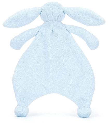 Jellycat Bashful Blue Bunny Comforter, 11" - CMF4BB