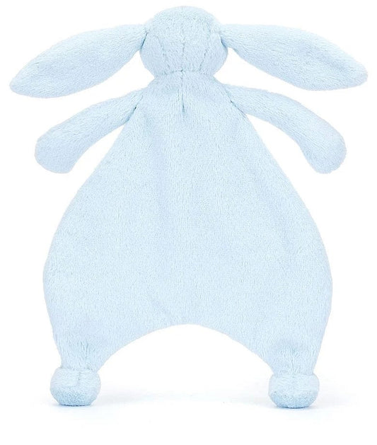 Jellycat Bashful Blue Bunny Comforter, 11" - CMF4BB