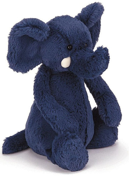 Jellycat Bashful Blue Elephant, 7"