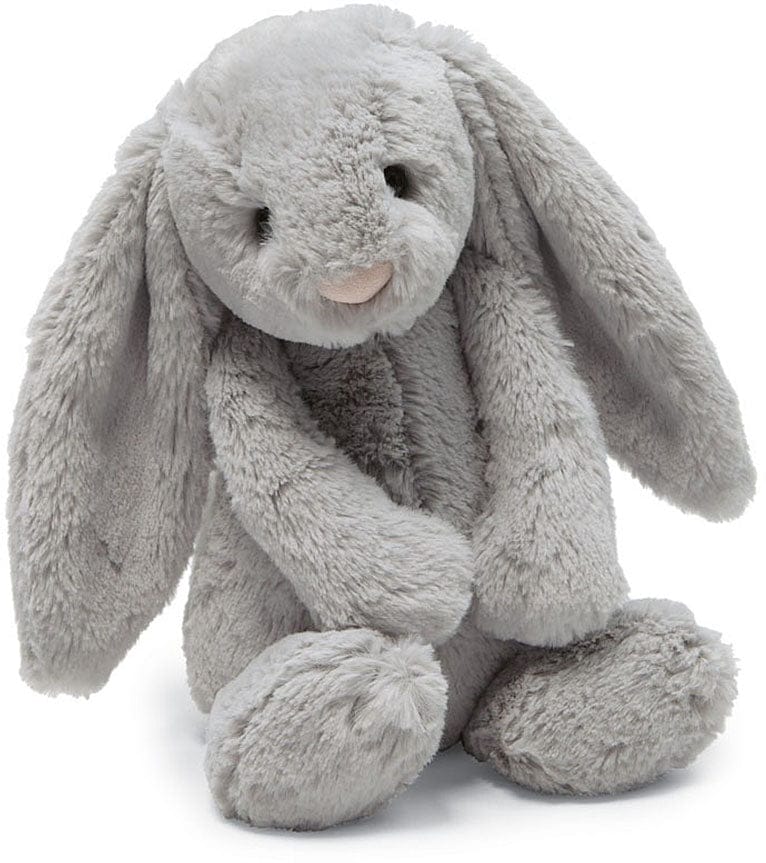 Jellycat Bashful Bunny Grey, 20" - BAH2BGN