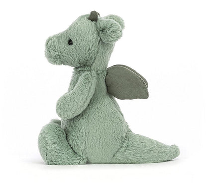Jellycat Bashful Dragon Little, 7" - BASS6DGN