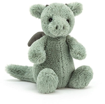 Jellycat Bashful Dragon Little, 7" - BASS6DGN