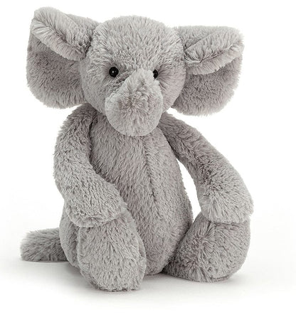 Jellycat Bashful Grey Elephant, 12"