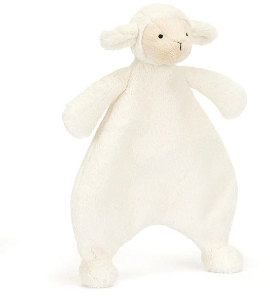 Jellycat Bashful Lamb Comforter, 11" - CMF4LAM