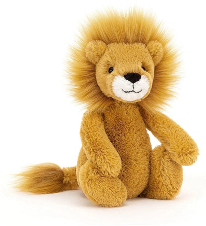 Jellycat Bashful Lion Little, 7" - BASS6LION