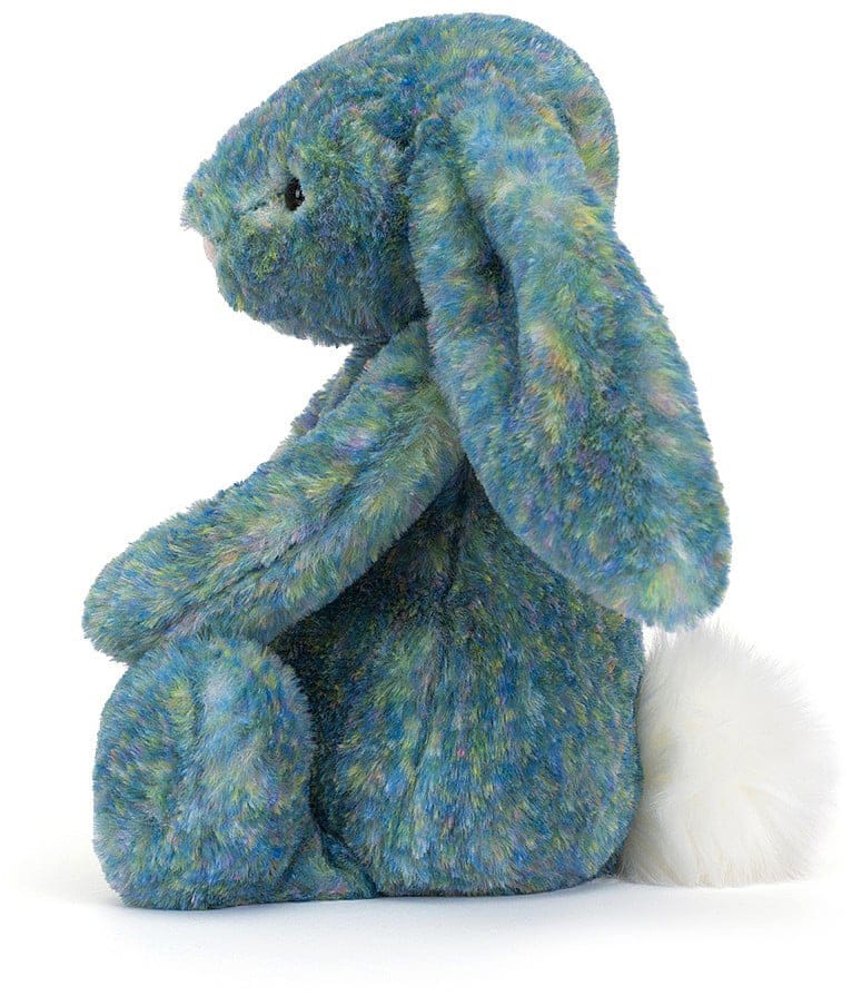Jellycat Bashful Luxe Bunny (25 Year Edition) Azure Original, 12" - BAS3AZU