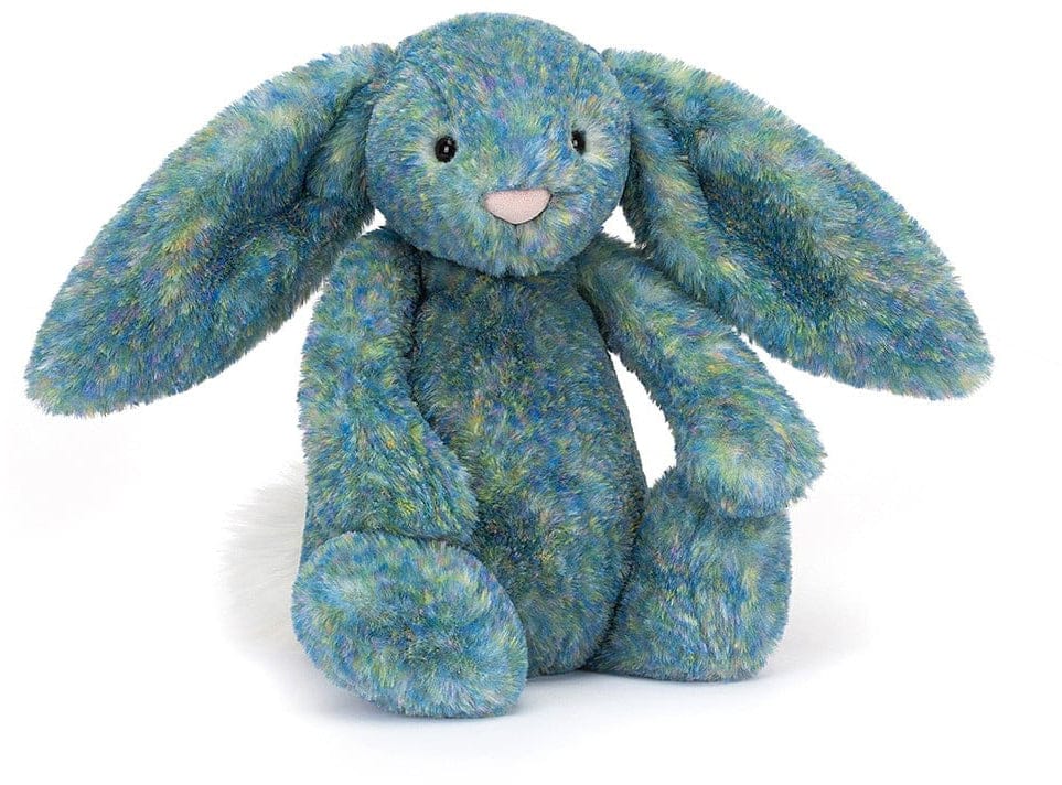 Jellycat Bashful Luxe Bunny (25 Year Edition) Azure Original, 12" - BAS3AZU