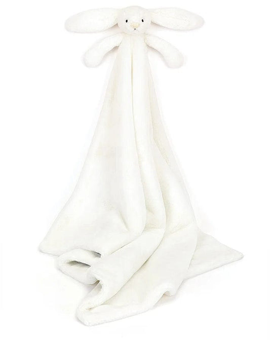 Jellycat Bashful Luxe Bunny Luna Blankie, 28" - BLNK4LUN