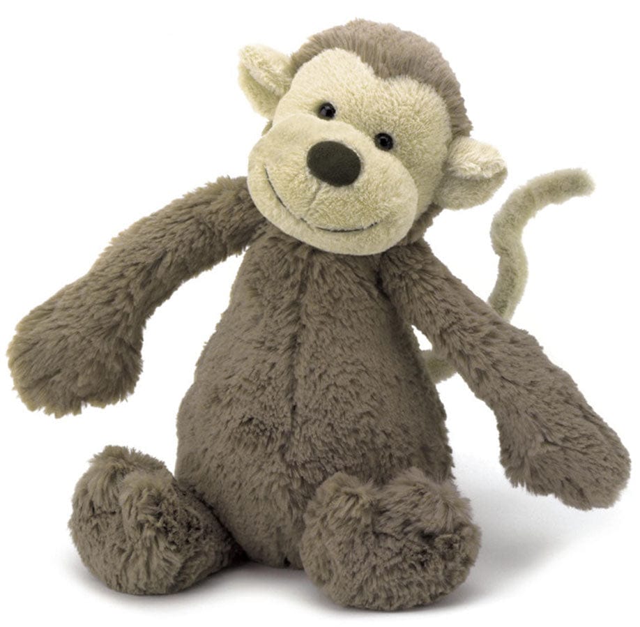 Jellycat Bashful Monkey, 7" - BASS6MK