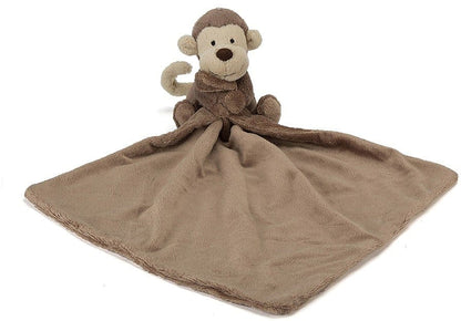 Jellycat Bashful Monkey Soother, 13" - SO4MK
