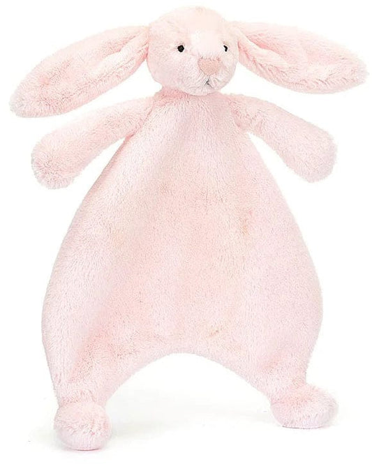 Jellycat Bashful Pink Bunny Comforter, 11" - CMF4BP