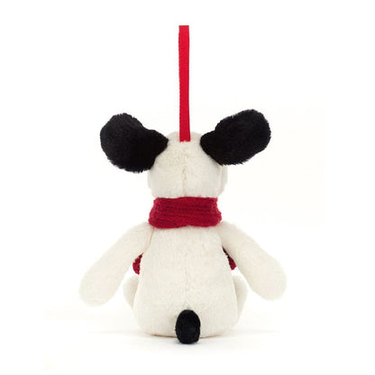 Jellycat Bashful Puppy Ornament, 3" - BASS6BPD