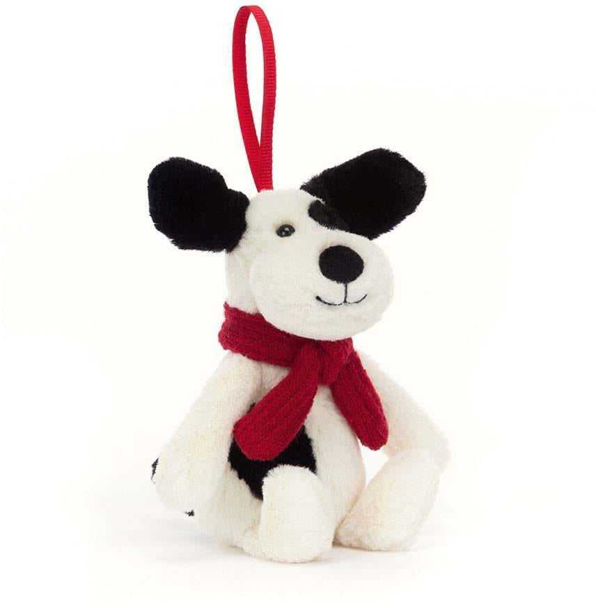 Jellycat Bashful Puppy Ornament, 3" - BASS6BPD