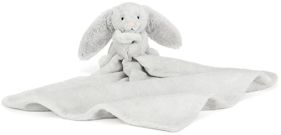 Jellycat Bashful Silver Bunny Soother, 13" - STH4BS