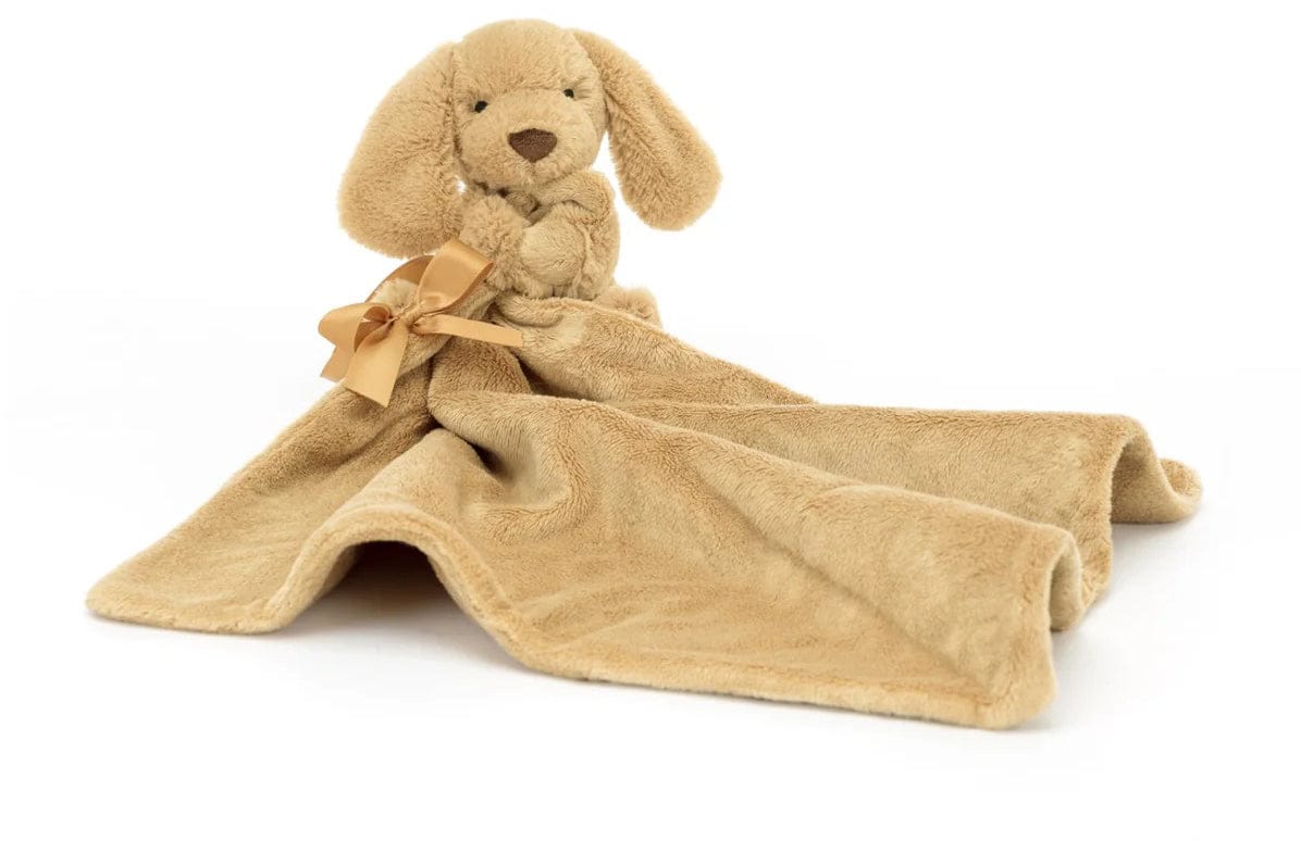 Jellycat Bashful Toffee Puppy Soother, 13" - SO4TP