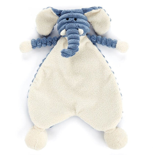 Jellycat Cordy Roy Baby Elephant Comforter, 9" - SRS4EL