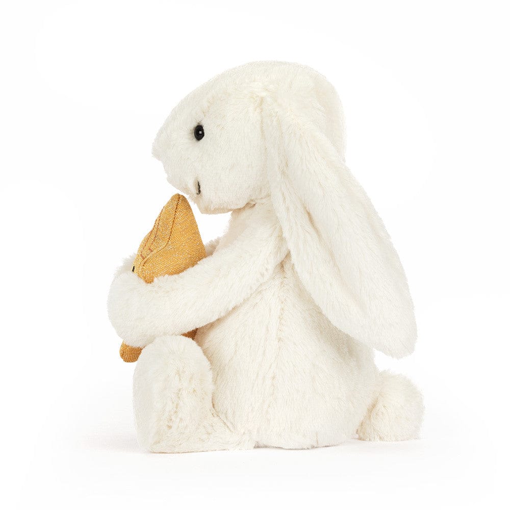 Jellycat Cream Bunny with Star – Albee Baby