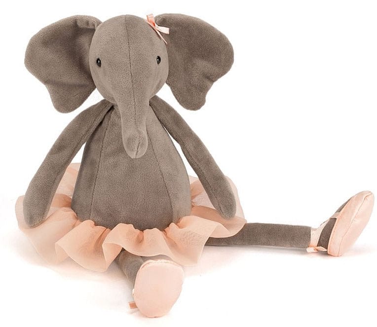 Jellycat Dancing Darcey Elephant, 12" - DD6E