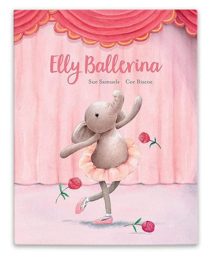Jellycat Elly Ballerina Book - BK4EB