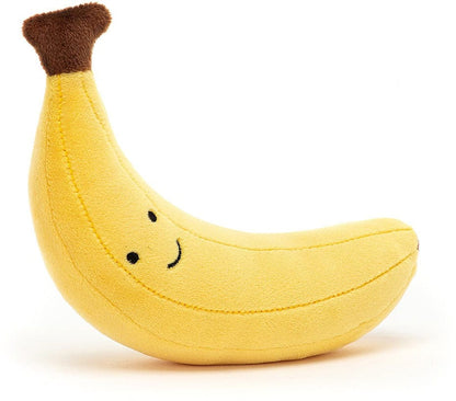 Jellycat Fabulous Fruit Banana, 7" - FABF6B