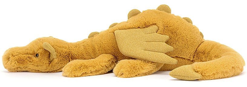 Jellycat Golden Dragon Medium, 20" - GLD2DD