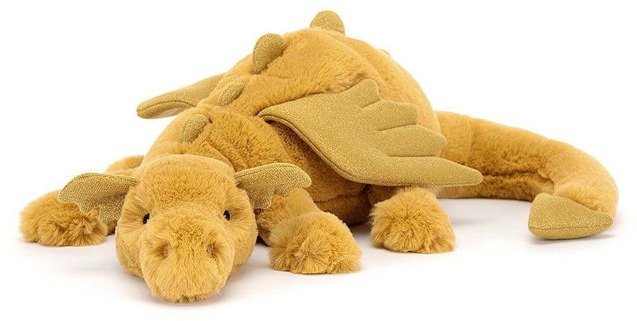 Jellycat Golden Dragon Medium, 20" - GLD2DD