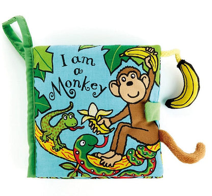 Jellycat I am a Monkey Activity Book - BK4MK