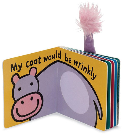 Jellycat If I Were a Hippo Board Book - BB444H