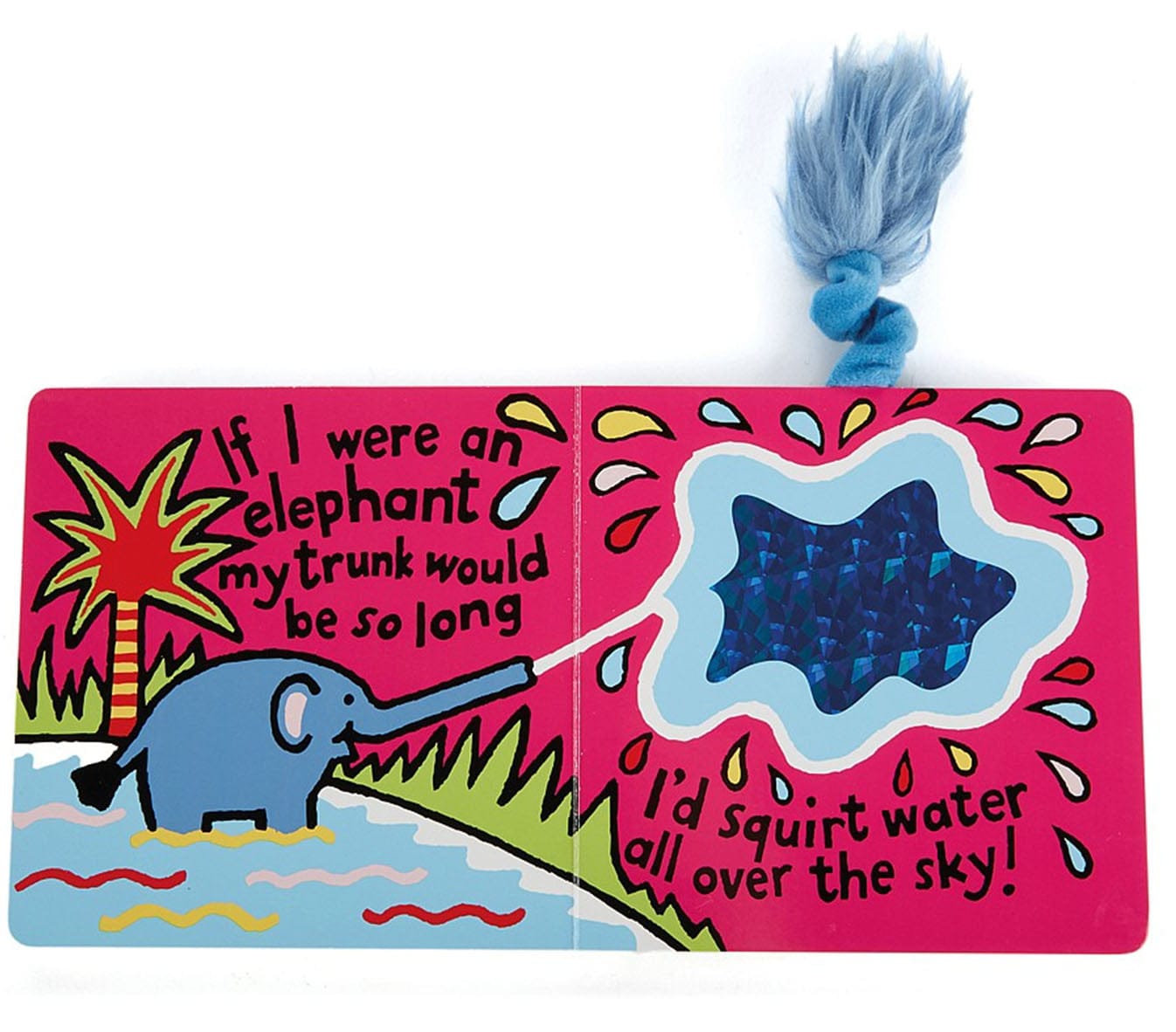 Jellycat If I Were an Elephant Board Book - BB4ELUS