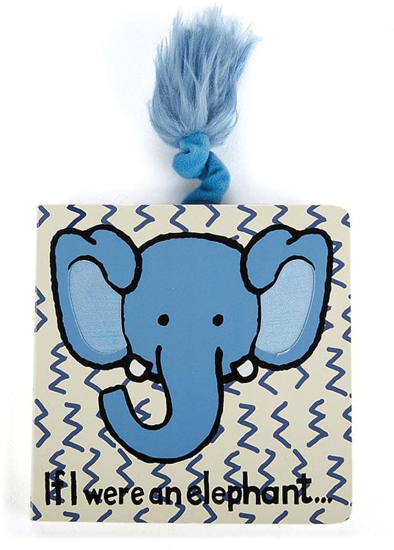 Jellycat If I Were an Elephant Board Book - BB4ELUS