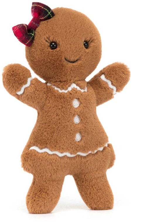 Jellycat Jolly Gingerbread Ruby Original, 7" - JGB3R