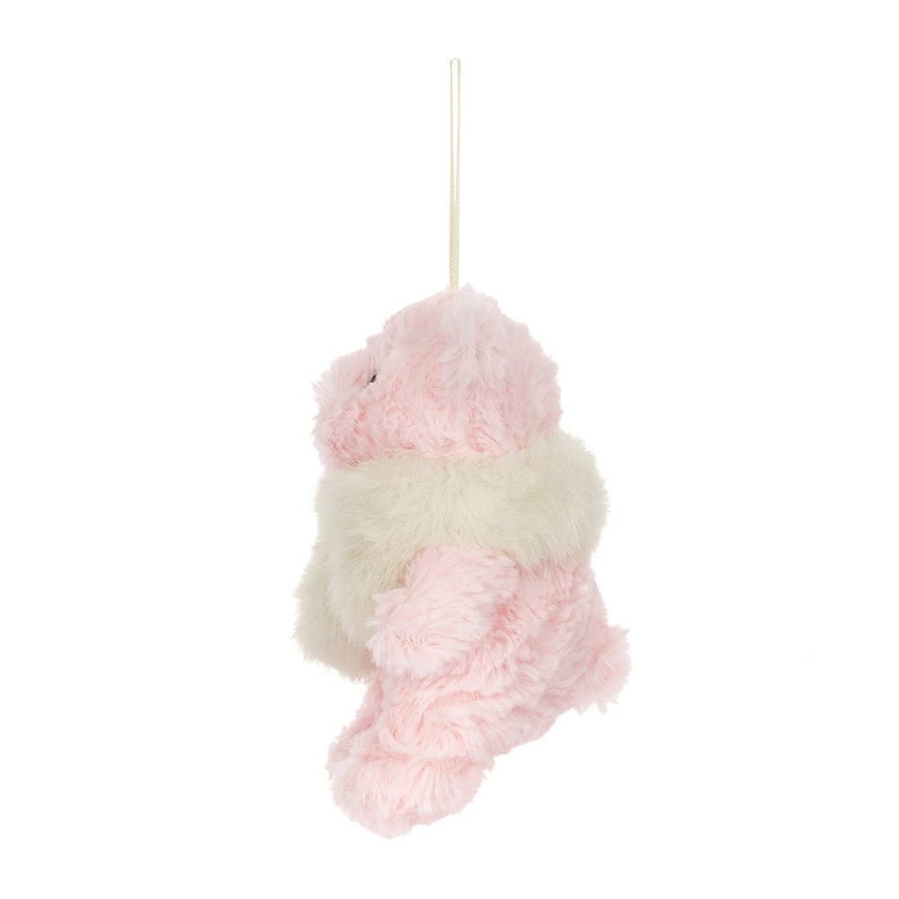 Jellycat Leola Bear Winter Warmer Decoration - Image 2