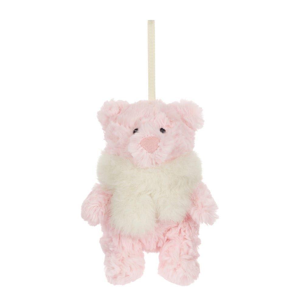 Jellycat Leola Bear Winter Warmer Decoration - Image 4