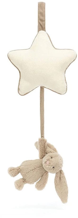 Jellycat Musical Pull Bashful Beige Bunny - MP4B