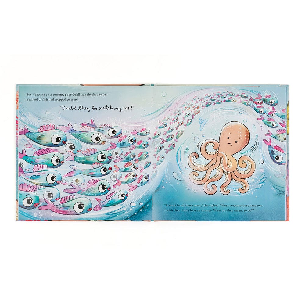 Jellycat Odell's Amazing Arms Book - BK4OAA