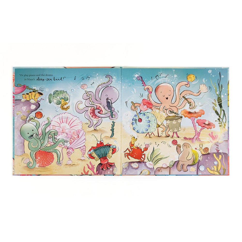 Jellycat Odell's Amazing Arms Book - BK4OAA