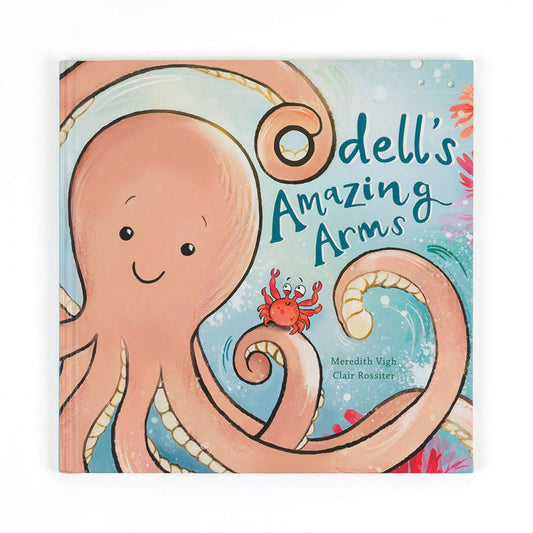 Jellycat Odell's Amazing Arms Book - BK4OAA