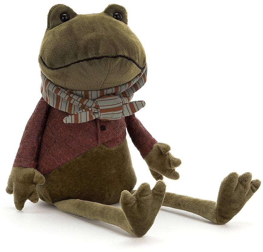 Jellycat Riverside Rambler Frog, 13" - RIV3F