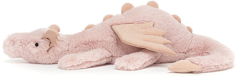 Jellycat Rose Dragon Medium, 20" - ROSE2DD