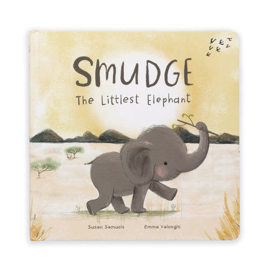 Jellycat Smudge the Littlest Elephant Book - BK4SMG