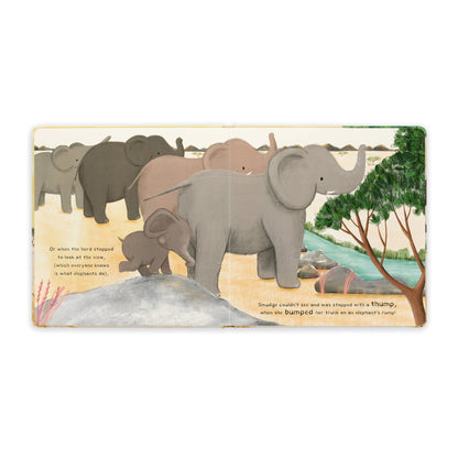 Jellycat Smudge the Littlest Elephant Book - BK4SMG