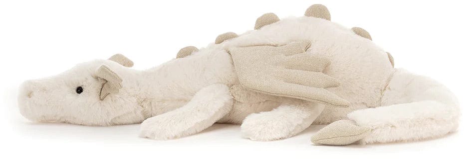 Jellycat Snow Dragon Medium, 20" - SNW2DD
