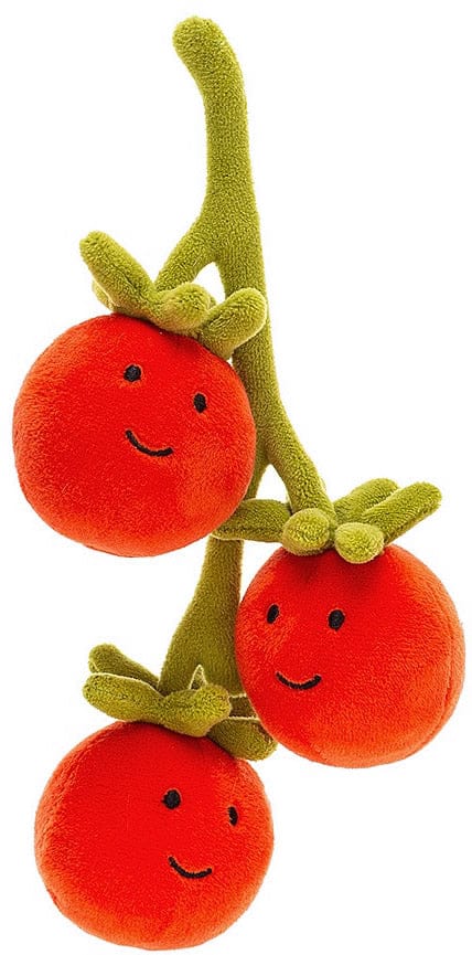 Jellycat Vivacious Vegetable Tomato, 8" - VV6T